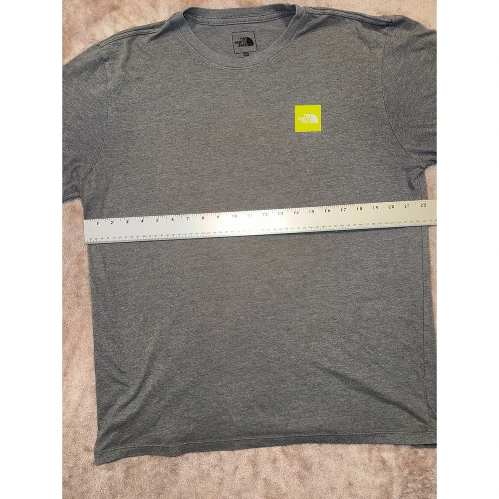 The North Face Mens Classic Gray Short Sleeve T Shirt L Never Stop Exploring